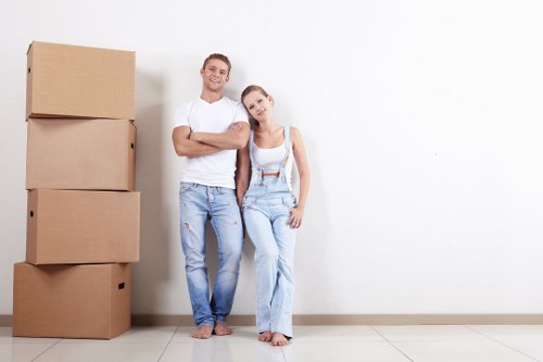 Secure online payment area for furniture removals