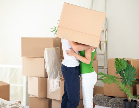 Commercial office furniture inventory and moving preparation